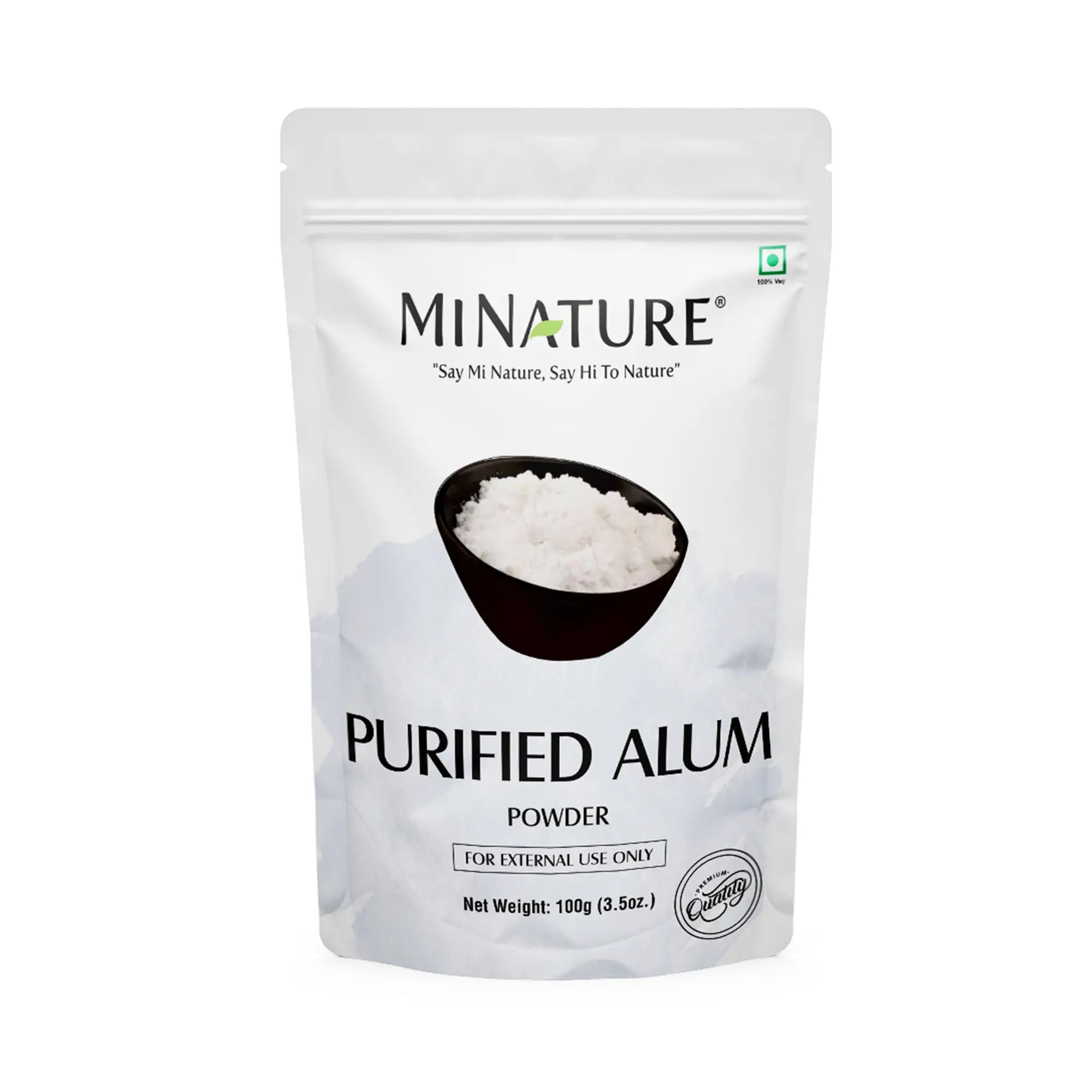 Alum powder