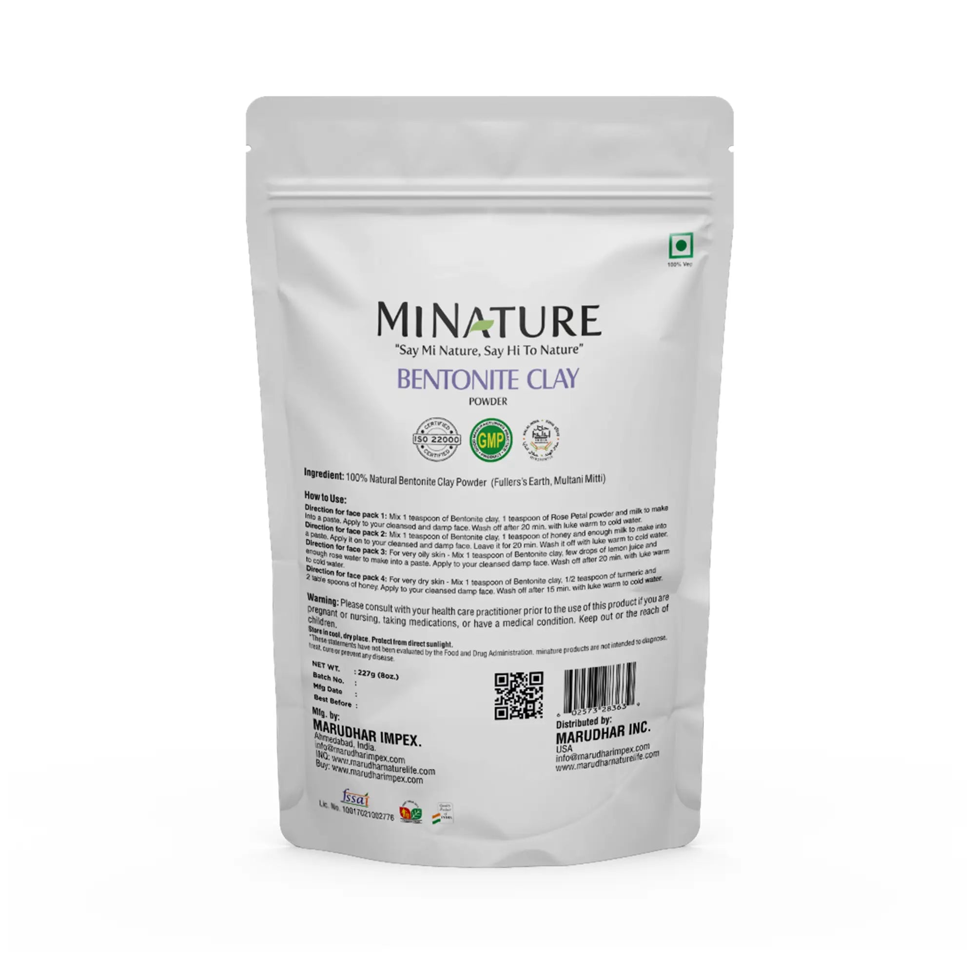 Bentonite clay