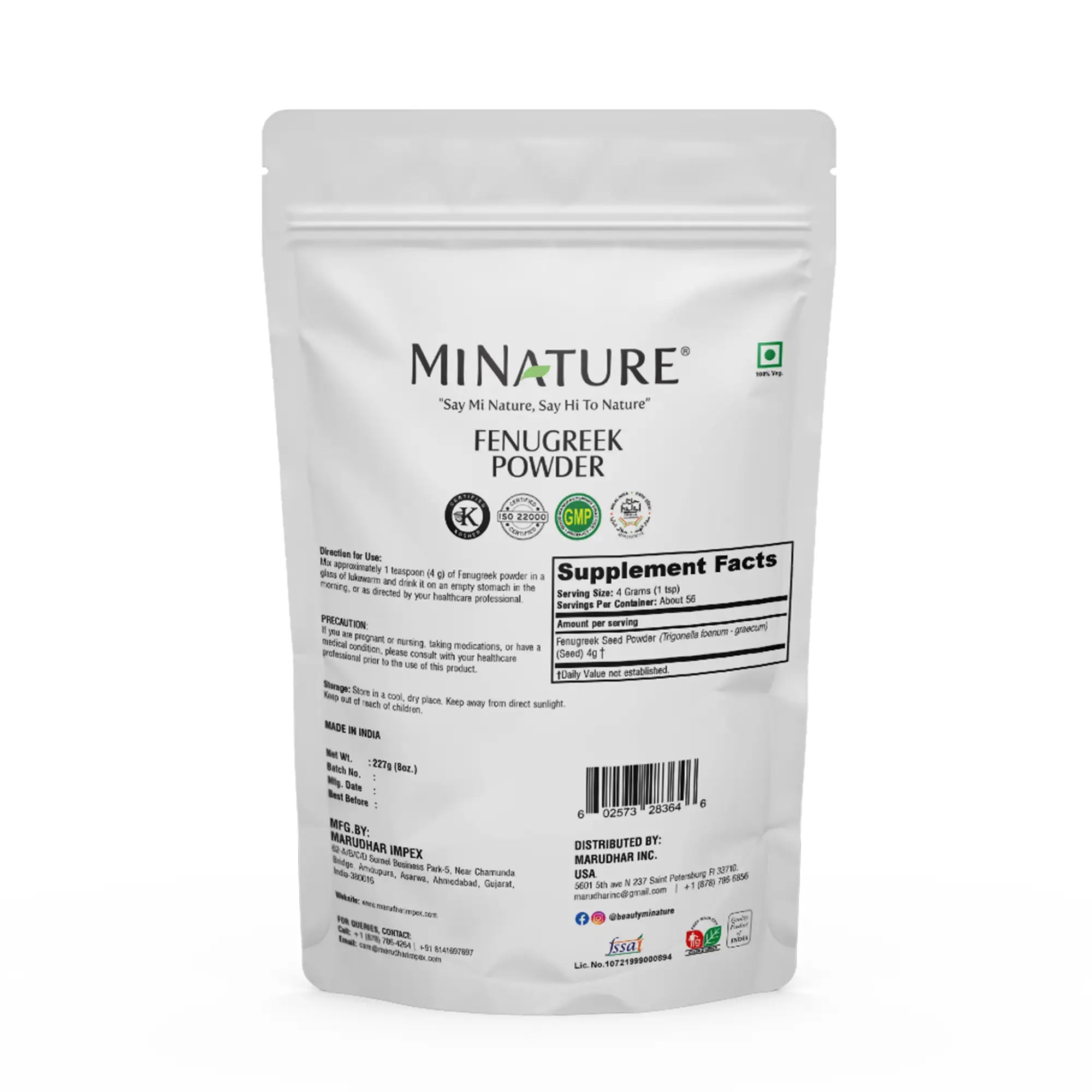 Fenugreek powder