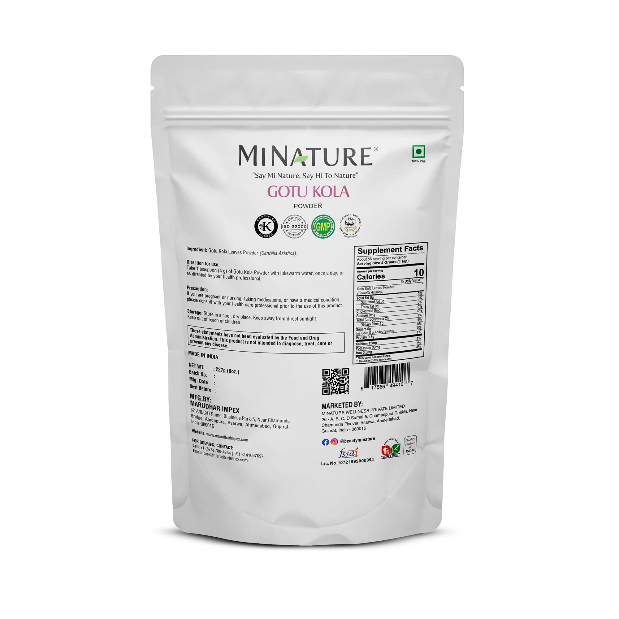 Gotu Kola Powder