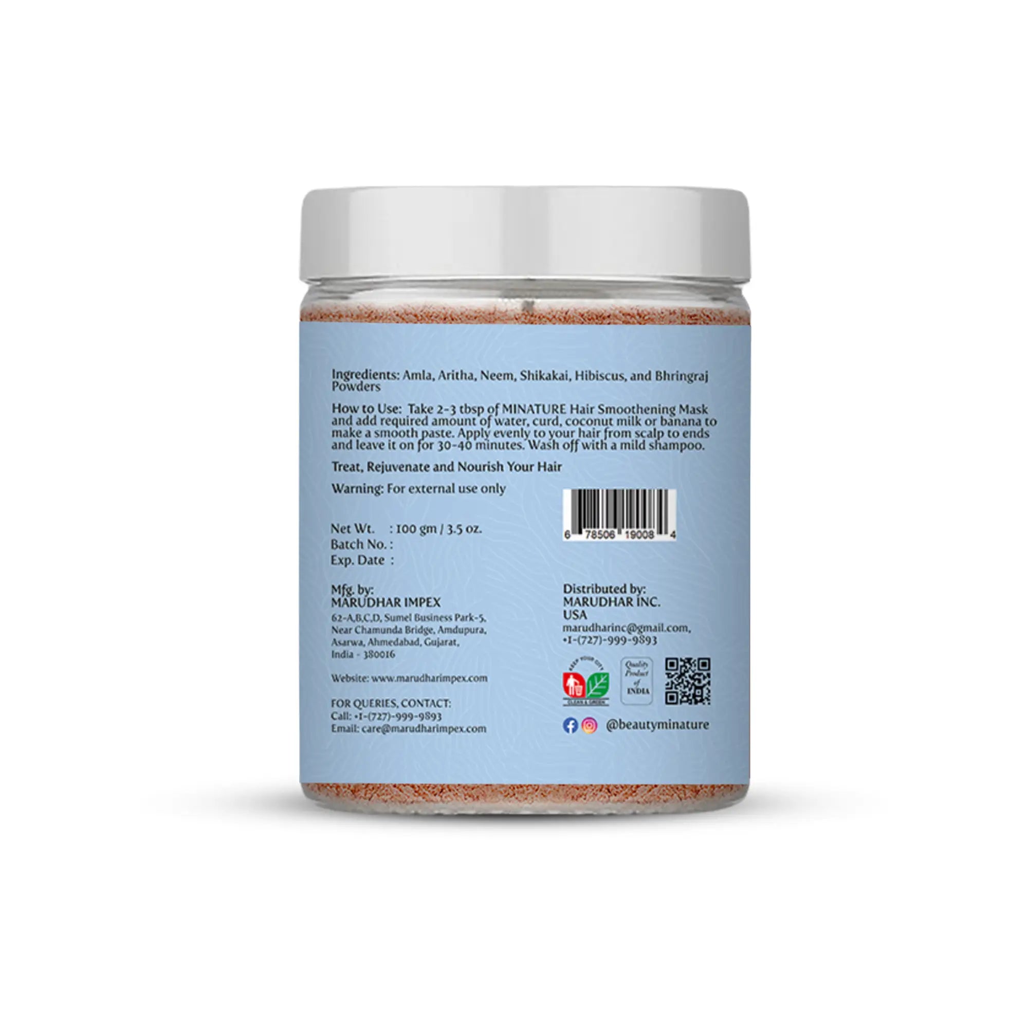 Hair Smoothening Mask