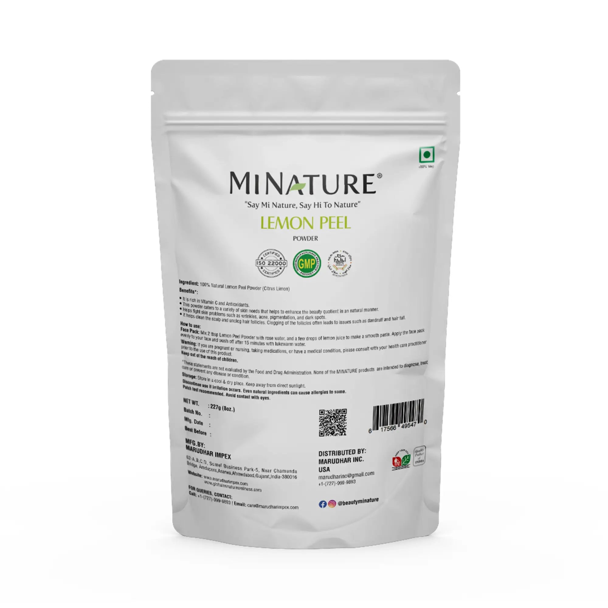 Light kaolin clay