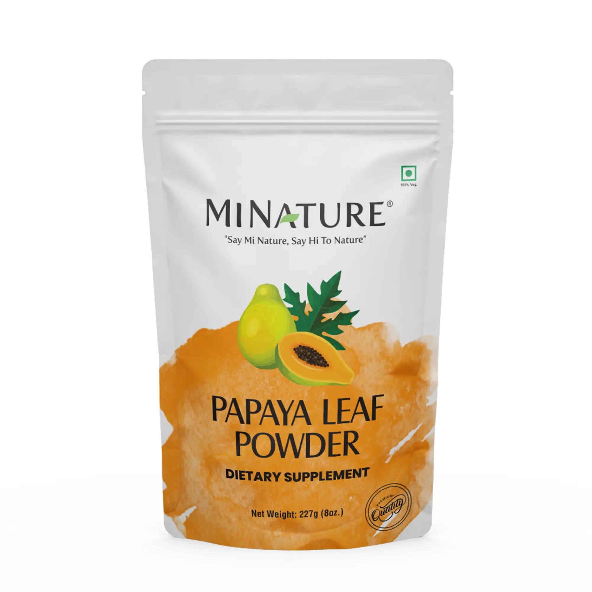Papaya leaf powder